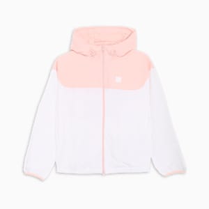 ウィメンズ ESS エレベーテッド SE ウーブン ジャケット, PUMA White, extralarge-JPN