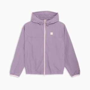 ウィメンズ ESS エレベーテッド SE ウーブン ジャケット, Pale Plum, extralarge-JPN