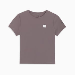 ウィメンズ ESS エレベーテッド SE 半袖 Tシャツ W, Flat Medium Gray, extralarge-JPN