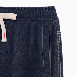 ウィメンズ CORE HERITAGE デニム ロング スカート, PUMA Navy, extralarge-JPN