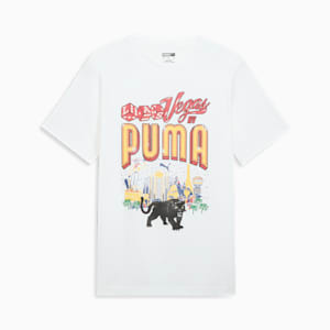 Las Vegas Billboards Men's Graphic Tee, PUMA White, extralarge