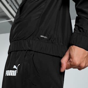 Men's Poly Woven Tracksuit, PUMA Black, extralarge-IND
