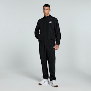 Men's Poly Woven Tracksuit, PUMA Black, extralarge-IND