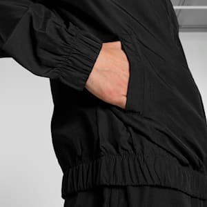 Men's Poly Woven Tracksuit, PUMA Black, extralarge-IND
