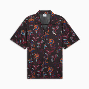Floral Sport Men's Graphic Shirt, PUMA Black, extralarge