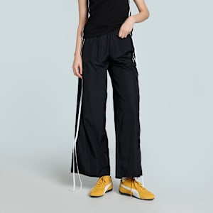 MODERN DELIGHT Women's Relaxed Fit Track Pants, PUMA Black, extralarge-IND