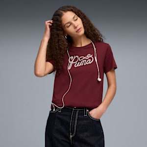 Lasso Women's Tee, Ruby Shimmer, extralarge