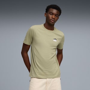 Puma Basket Left Chest Tee Men, Lux Army, extralarge