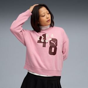 ESS Double Up Crew Women, Poised Pink, extralarge