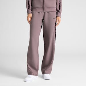 ESS Animal Straight Leg Pant Women, Plum Jam, extralarge