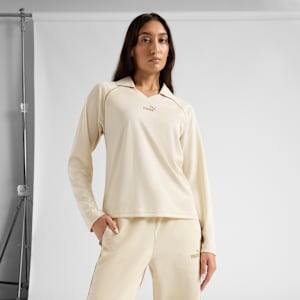 Essentials Animal Long Sleeve Jersey Women, Alpine Snow, extralarge