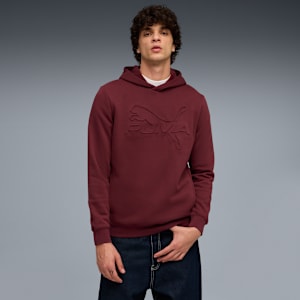 PUMA Elevated Essentials Men's Hoodie, Ruby Shimmer, extralarge