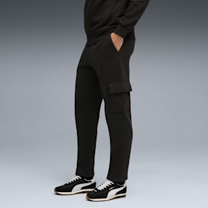 PUMA Elevated Essentials Men's Cargo Pants, PUMA Black, extralarge