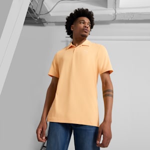 Essentials All In Men's Polo, Almost Apricot, extralarge
