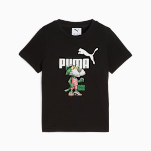 Super PUMA Graphic Tee Kids, PUMA Black, extralarge