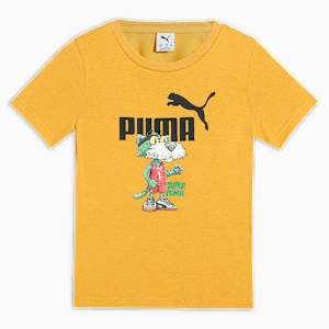 SUPER PUMA Boys' Graphic Cotton Tee, Archive Gold, extralarge-IND