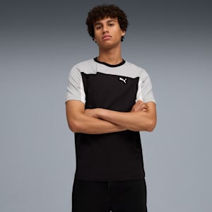 ESS TRIPLE BLOCK Tee Men, Gray Echo, extralarge