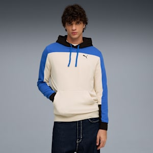 Essentials Triple Block Hoodie Men, Alpine Snow, extralarge