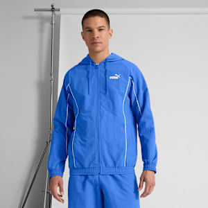 PUMA Sport Woven Jacket Men, Mountain Blue, extralarge