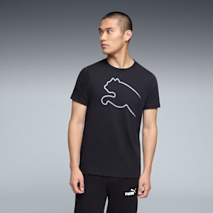 Graphics Gradient Men's Tee, PUMA Black, extralarge