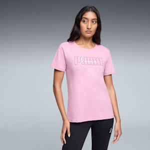 GRAPHIC Logo Tee Women, Poised Pink, extralarge