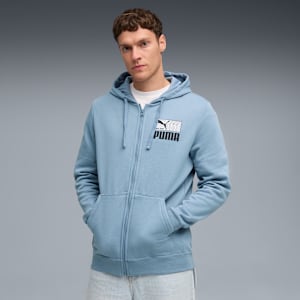 Graphic Repeat FZ Hoodie Men, Cool Blue, extralarge