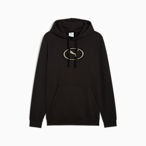 PUMA SPORT Graphic Hoodie Men, PUMA Black, extralarge