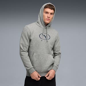 PUMA SPORT Graphic Hoodie Men, Medium Gray Heather, extralarge