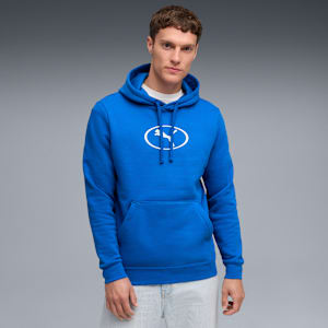 PUMA SPORT Graphic Hoodie Men, Mountain Blue, extralarge