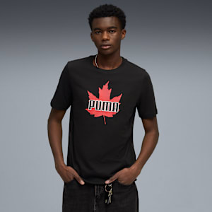 GRAPHIC Canada Tee Men, PUMA Black, extralarge