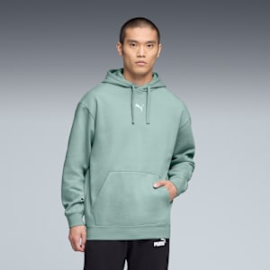 Sudadera con capucha holgada Essentials para hombre, Light Moss, extralarge