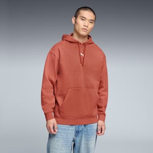 Sudadera con capucha holgada Essentials para hombre, Exotic Red, extralarge