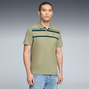 ESS ELEVATED Polo Men, Lux Army, extralarge