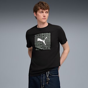 Graphic Box Tee US Men, PUMA Black, extralarge