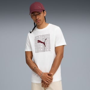 Graphic Box Tee US Men, PUMA White, extralarge