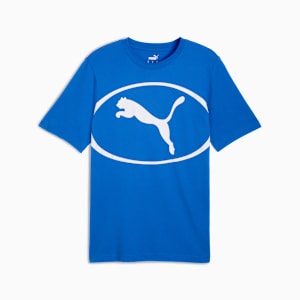 PUMA SPORT Graphic Tee US Men, Mountain Blue, extralarge