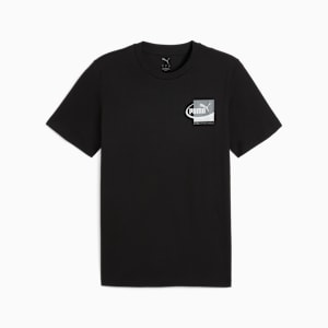 Playera Graphic Small Box US para hombre, PUMA Black, extralarge