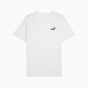 Essentials Men's Logo Tee, PUMA White, extralarge