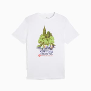 GRAPHICS NYC Boat Tee, PUMA White, extralarge