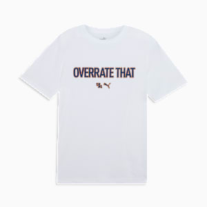 Tyrese Haliburton Overrate That Men's Tee, PUMA White, extralarge