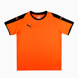 LIGA Youth Football Jersey, GOLDEN POPPY-Puma Black