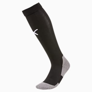 Football Men's LIGA Core Socks, Puma Black-Puma White, extralarge-GBR