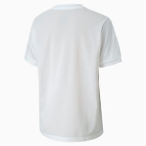 Camiseta de fútbol teamGOAL para niño, Puma White-Puma White