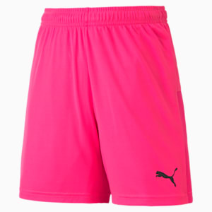 Shorts de punto GOAL para niños, Fluo Pink-Puma Black