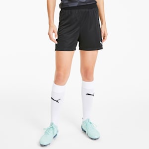 teamFINAL Knitted Football Women's Shorts, Puma Black