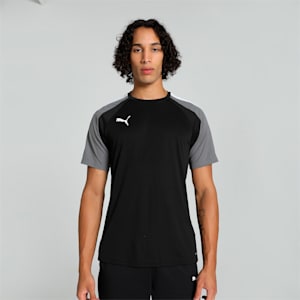 teamPACER Men's Football Jersey, Puma Black-Smoked Pearl-Puma White, extralarge-IND