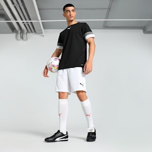 teamLIGA Men's Soccer Shorts, Puma White-Puma Black, extralarge