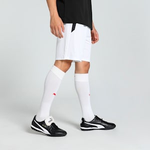 teamLIGA Men's Soccer Shorts, Puma White-Puma Black, extralarge