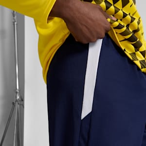 teamLIGA Men's Soccer Shorts, Peacoat-Puma White, extralarge