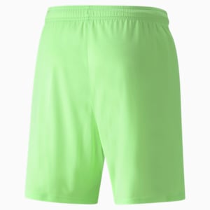teamLIGA Men's Soccer Shorts, Fizzy Lime-Puma Black, extralarge